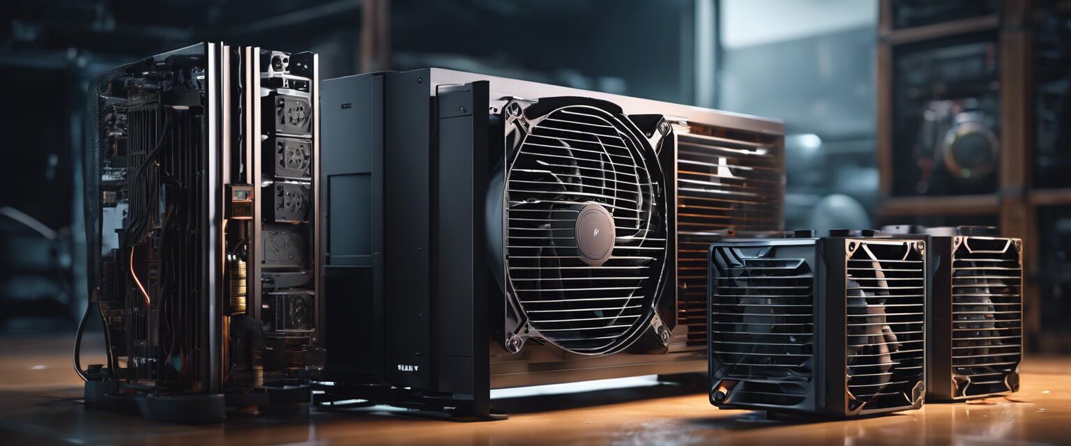 Different cooling systems for computers